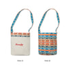Maden YS2208825 Retro National Canvas Barrel Bags Dual Use Messengers Bag, YS2208825