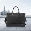 Bopai 11-98811 Leather Business Large-capacity Laptop Handbag Messenger Briefcase, 11-98811
