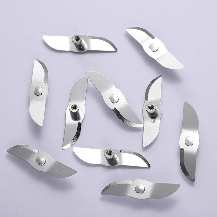 50 PCS CA-M239 Portable Fruit Juicer Blade Semi-Circle Straight 304 Stainless Steel Stirring Knife, Semi-Circle Straight
