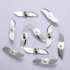 50 PCS CA-M239 Portable Fruit Juicer Blade Semi-Circle Straight 304 Stainless Steel Stirring Knife, Semi-Circle Straight