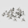 50 PCS CA-22 Short Axis Six Leaf Mixing Knife Juicer General Accessories Stainless Steel Blade, Six Leaf Without Teeth