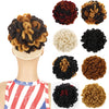 LSFBZB Drawstring Dreadlocks Wig Caterpillar Dreadlock Shaggy Hair Bun, Spec:, 1B, 2, 1BH27, 1BHBUG, 4H27H30, 99JHBUGH, 27, 30, 27H613, 613