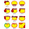 10 bags 9x7cm Explosion Sticker Product Price Tag Supermarket Price Label, WM-301, WM-302, WM-303, WM-305, WM-306, WM-307, WM-308, WM-309, WM-310, WM-311, WM-312, WM-313, WM-314