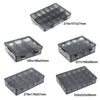 Multi-Compartment Sorted Electronic Parts Organiser, Specifications:, 18 Grid, 9 Grid, 12 Grid, 15 Grid, 24 Grid