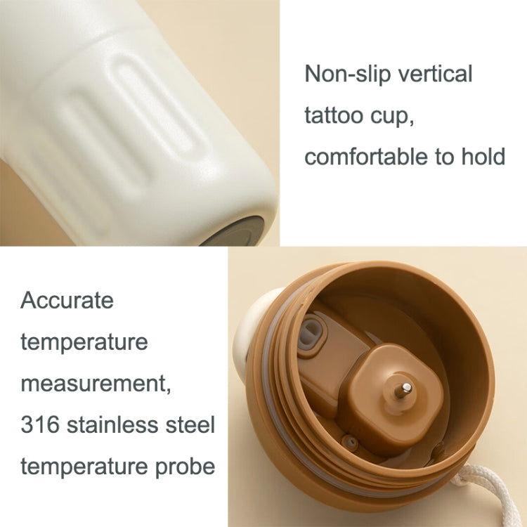 Relea JV012237 Portable Stainless Steel Coffee Insulation Cup, Style:, Digital Model (White), Digital Model (Red), Digital Model+Christmas Gift Bag (Black)