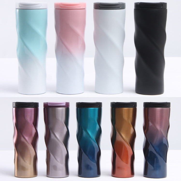 Stainless Steel Thread Insulation Cup Creative Alien Rotation Cup