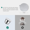 iCafilas Disposable Coffee Capsule Aluminum Foil Self-adhesive Closure Film, 120 PCS / Bag Aluminum Foil