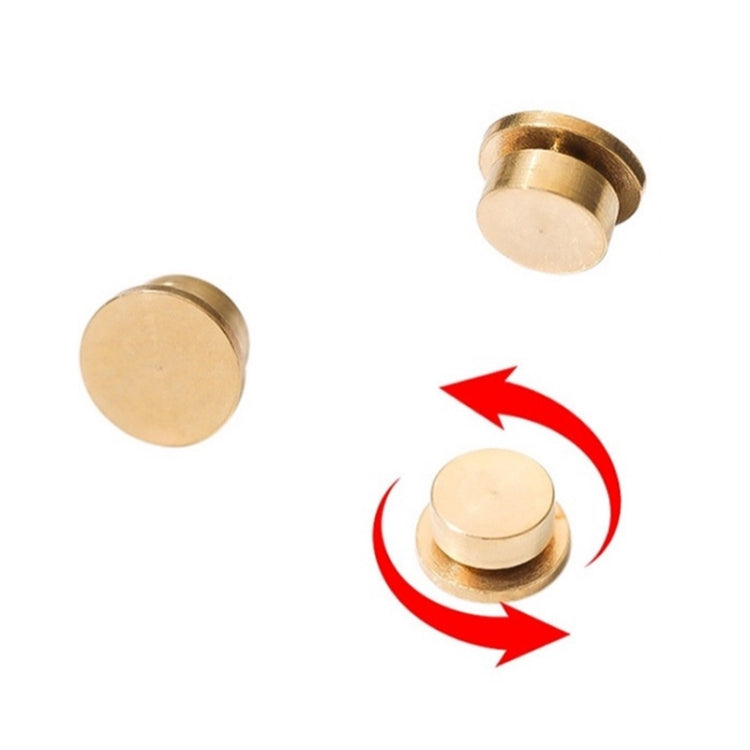 20pcs Metal Rotatable Bearing For DIY Crystal Jewelry Nail Art Decorations, 3.7x3.5x2.2mm, 4x5x2.5mm