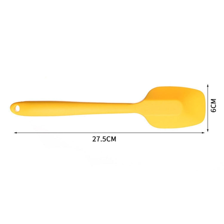 2pcs 28cm Silicone Square Shovel Cake Scraper, Square Black, Square Purple, Square Blue, Square Pink, Square Rose Red, Square Red, Square Green, Square Yellow