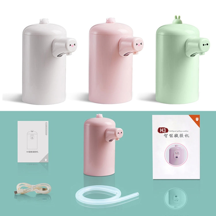H3 Automatic Induction Gel Machine USB Charging Smart Soap Liquid Dispenser, H3 White, H3 Green, H3 Pink