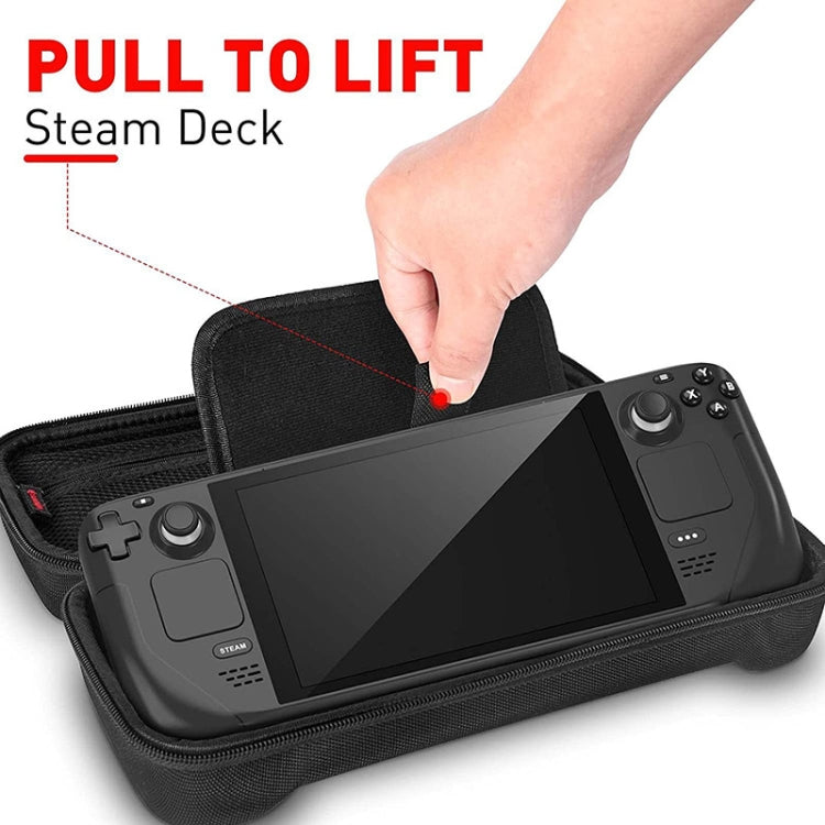 For Steam Deck Game Console Storage Bag Handheld EVA Oxford Cloth Hard Bag