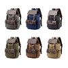 Canvas Leisure Backpack Computer Bag Student School Bag