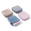 Plush Cloth Sanitary Napkin Storage Bag Sanitary Pad Storage Bag, Plush Cloth Wine Red, Plush Cloth Khaki, Plush Cloth Pink, Plush Cloth Peacock Blue, Plush Cloth Gray, Plush Cloth Black