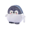 2pcs Cute Little Penguin Coin Purse Lipstick Data Cable Bag, Penguin