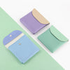 D9900 Simple Lipstick Bag PU Leather Sanitary Storage Bags, D9900 (Blue), D9900 (Purple), D9900 (Green)