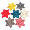 Folding Pot Cushion Silicon Tea Cup Insulation Pad House Table Non-slip Place Mats, Blue, Green, Royal Blue, Pink, Grey, Dark Gray, Red, Yellow