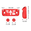 For Steam Deck V V4-1 Silicone Non-slip Protective Case for Pocket Consoles with Holder Function