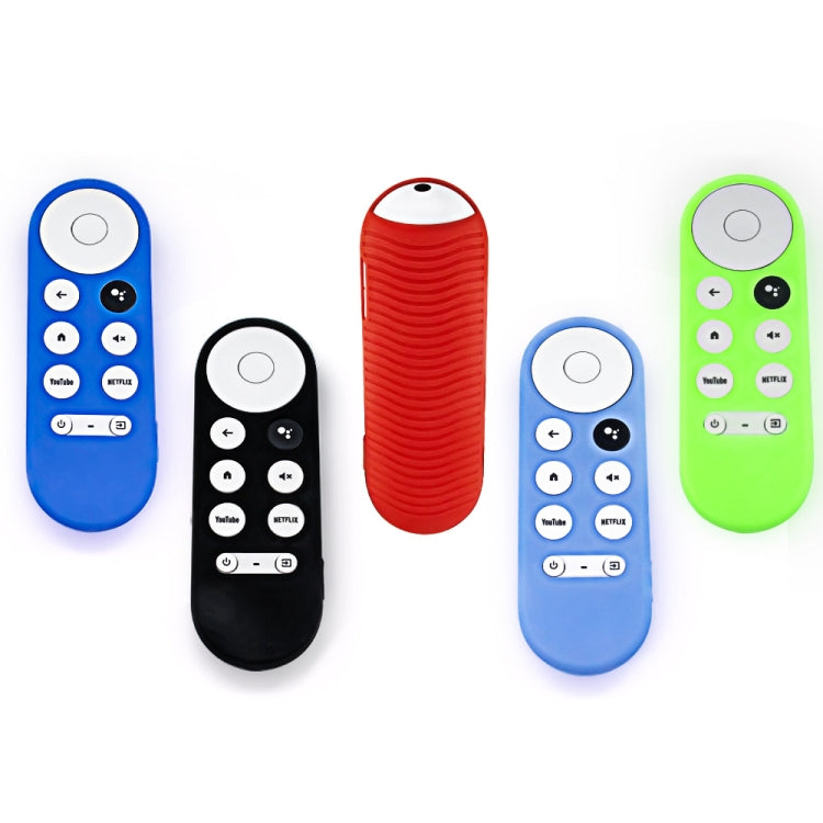 For Google Chromecast 2020 Y16 Remote Control Anti-fall Silicone Protective Case, Y16 (Luminous Blue), Y16 (Black), Y16 (Red), Y16 (Blue), Y16 (Luminous Green)