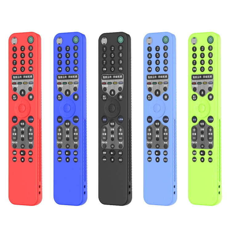 Remote Control Anti-Fall Silicone Protective Case For Sony RMF-TX600C/P/U/E 500U/E, For Sony RMF-TX600C/P/U/E 500U/E(Black), For Sony RMF-TX600C/P/U/E 500U/E(Blue), For Sony RMF-TX600C/P/U/E 500U/E(Red), For Sony RMF-TX600C/P/U/E 500U/E(Luminous Blue)�...