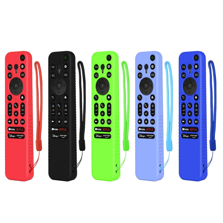 Y56 Voice Remote Silicone Anti-Fall Protective Case For Sony RMF-TX800U/C/P/T/900U, For Sony RMF-TX800U/C/P/T/900U(Luminous Green), For Sony RMF-TX800U/C/P/T/900U(Black), For Sony RMF-TX800U/C/P/T/900U(Blue), For Sony RMF-TX800U/C/P/T/900U(Red)��������...