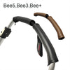 For Bugaboo Bee Series Stroller Armrests PU Leather Zipper Protector, Armrests Zipper Protector(Black), Armrests Zipper Protector(Dark Brown)