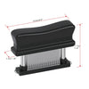 10B48 Tenderizer Pin Meat Looser 48 Pin Stainless Steel Meat Hammer, 10B48 Black, 10B48 White