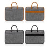 Baona Leather Fully Open Portable Waterproof Computer Bag, 13/13.3 inches, 14 inches, 15/15.6/16 inches