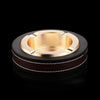 HONEST Cigar Ashtray Metal Cowhide Leather Personalized Ashtray, Gold, Silver, Black+Black, White+Black skin, No Logo