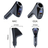 Car Charger Multifunctional Digital Display QC Charging Cigarette Lighter Adapter, AAC Dual USB, CCA Dual PD