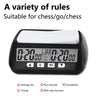 YS YS-902 Chess Timer Chess Clock for Go Tournament, YS-902 Yellow English Version, YS-902 Black English Version