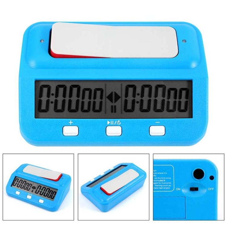 HQT101 Plastic Chess Clock Go Chess Timer, HQT101 Blue, HQT101 Green, HQT101 Red Wine