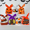 50pcs /Pack Halloween Packaging Bags Candy Snacks Treat Bags, 13.5x22cm