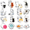 5pcs Cat Cookie Mold Stainless Steel DIY Baking Utensils, Cat Shape