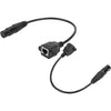2pcs XLR 3 Pin Female To RJ45 Female Network Connector Adapter Converter Cable, 30cm
