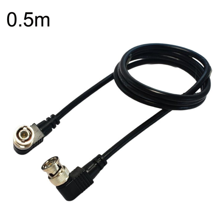 BNC Male to Male Elbow Audio and Video Cable Coaxial Cable