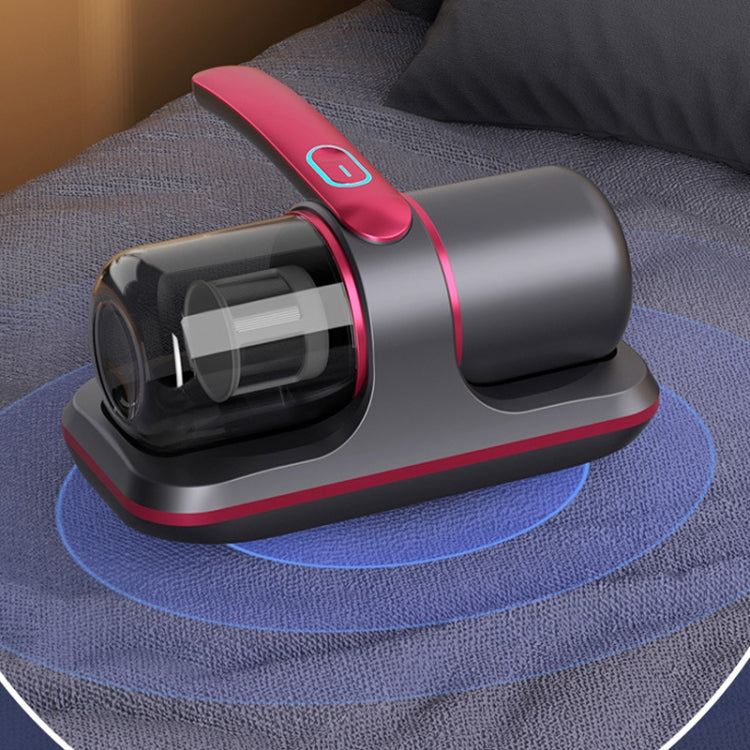 100W 8000 Pa Wireless Charging Mite Removal Instrument Vacuum Cleaner UV Sterilization Machine, 100W Red, 100W  Purple