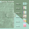 A6 Crocodile Pattern PU Leather Loose-Leaf Binder Budget Notebook Cash Envelope Organizer, Crocodile Pattern (Rock Gray), Crocodile Pattern (Bean Green), Crocodile Pattern (Warm White), Crocodile Pattern (Pink), Crocodile Pattern (Glaze Blue)