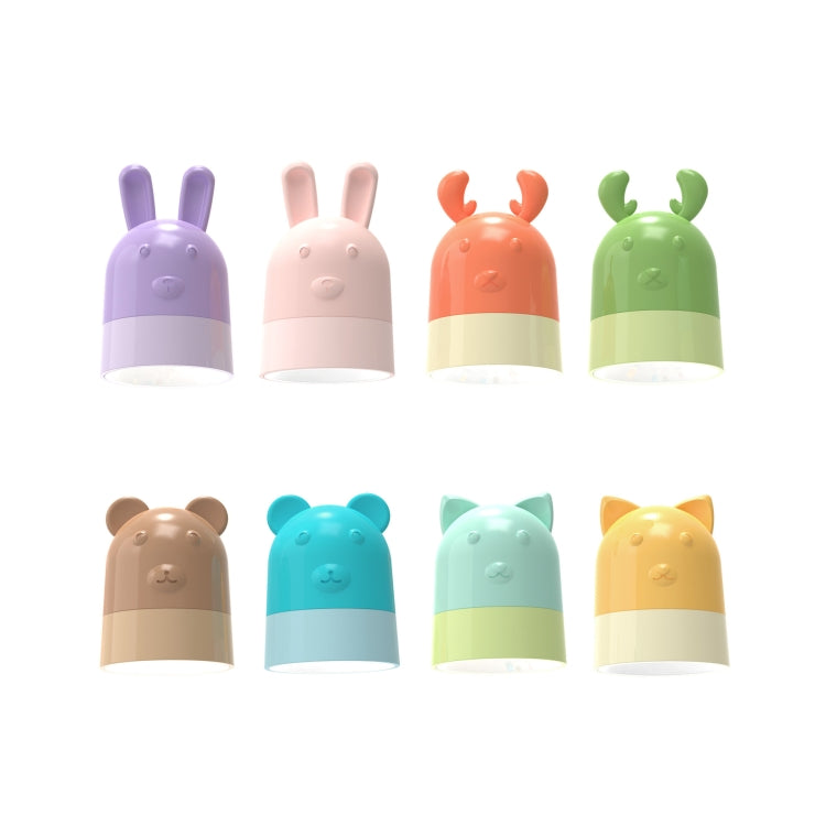 KD201 Portable Lamp Hanging Neck Reading LED Night Light, Style:, Bear (Blue+Brown), Little Deer (Blue+Brown), Cat (Pink+Purple)