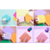 KW-TRIO 3 in 1 Multi-angle Paper Cutter Filleter, YJQ-3, Pink, Flat Angle, Fancy Angle, MJQ-3 Right Angle, MJQ-3 Fillet