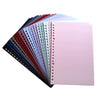 5sets Frosted Loose-Leaf Book Cover DIY Hand Book Cover, A4, B5