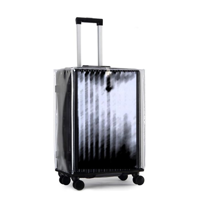 Rimless Transparent Waterproof PVC Trolley Suitcase Cover Dustproof Protective Cover, 20 Inch, 22 Inch, 24 Inch, 26 Inch, 28 Inch, 30 Inch