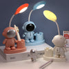 T509 Astronaut Pen Holder Desk Lamp with Pencil Sharpener Function, T509 White, T509 Pink, T509 Blue