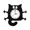 CC040 Children Cartoon Quiet Hanging Clock Home Decoration Simple Clocks, Cat