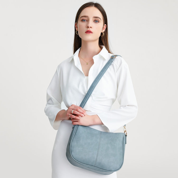 270 Large Capacity Single-shoulder Crossbody Chain Bag Leather Adjustable Underarm Bag