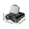 HW-888  XPE+2835 LED Multi-light Source Induction Headlamp Clip on Hat Light, HW-888 Hat Light