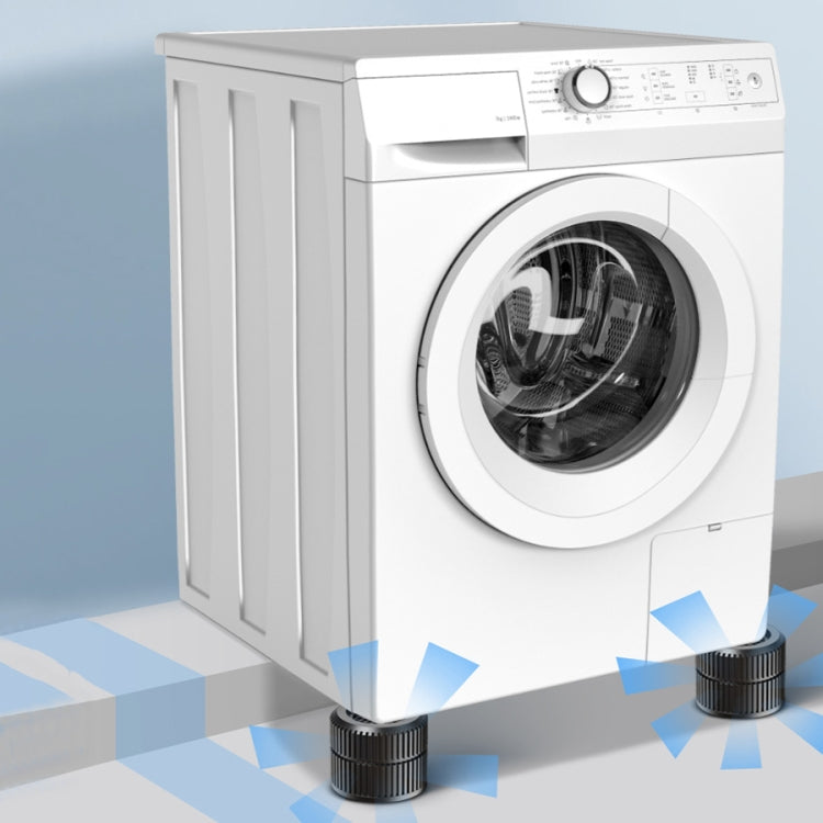 JDY-H Washing Machine Shock-absorbing Floor Mat Furniture Non-slip Heightening Bracket, 4pcs Single-layer, 4pcs Double-layer, 4pcs Three-layer