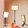 10 Inch 3000-6500K Three-color Temperature Photography Flat-panel Live Fill Light,Spec:, Only Light, 30cm Bracket, 42CM Bracket, 0.5m Bracket, 2.1m Bracket, 2.1m Bracket+Clip, Small Tripod