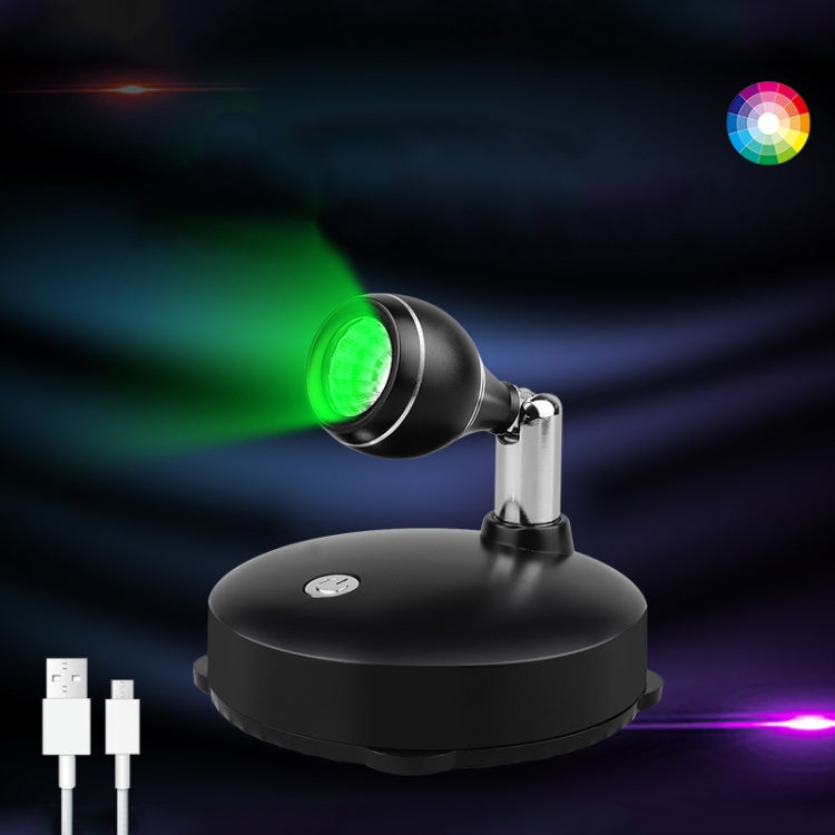 TL006-RGB USB Charging Jewelry Cabinet RGB Atmosphere Spotlights, with Remote Control