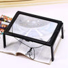 WJ10015 Full Page Reading LED Light Three-dimensional Folding Bracket