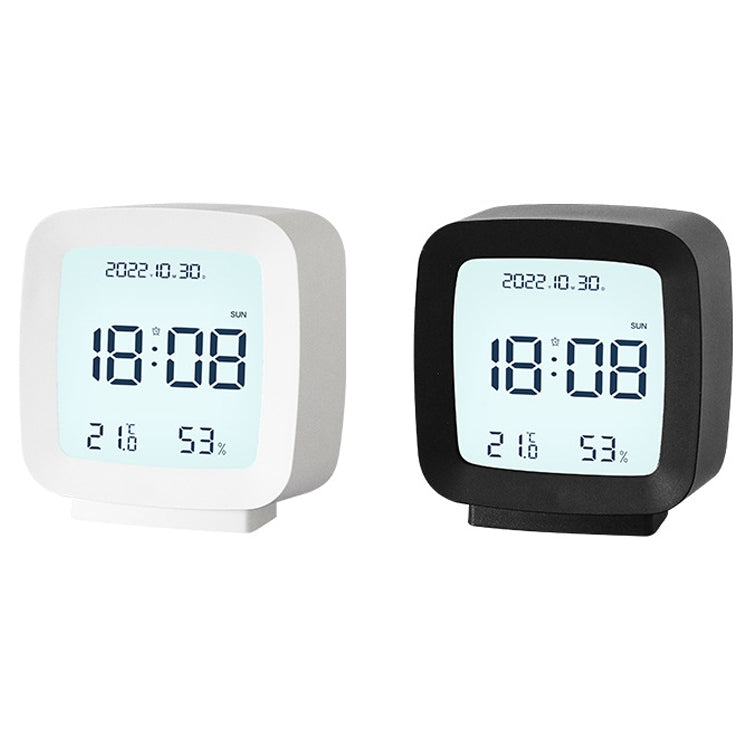 2286 Mini Multifunctional Calendar Alarm Clock Bedside Temperature and Humidity Clock